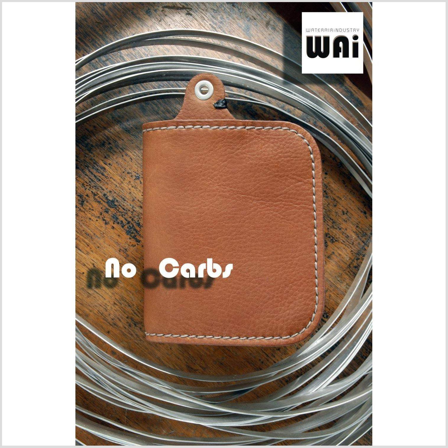 The Tanned Cow Super Slim Bifold Wallet Genuine Leather 
