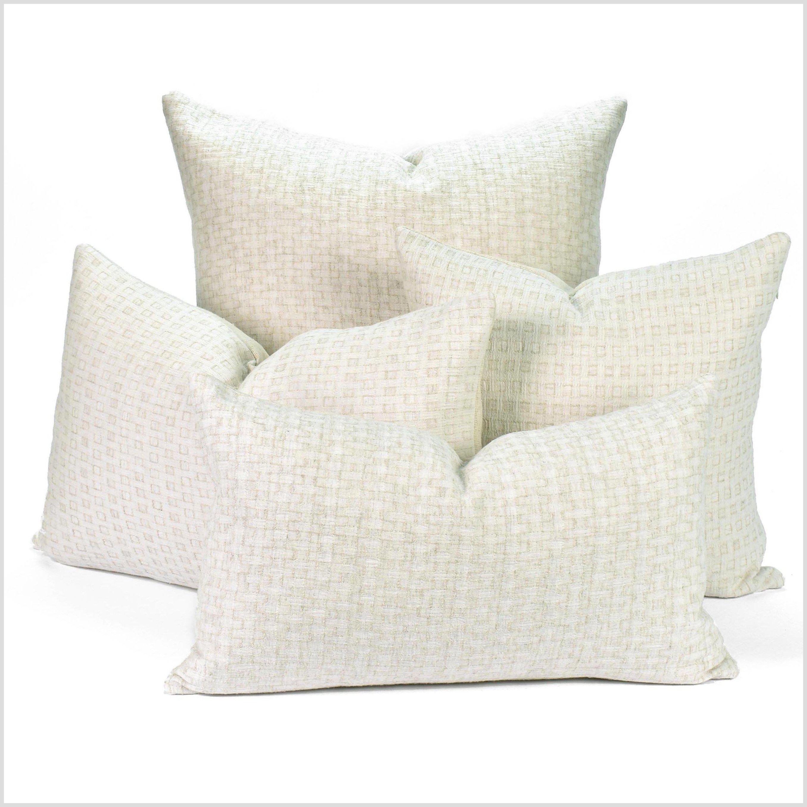 MIULEE Linen Throw Pillow Covers Decorative Cotton Soft Square Cushion