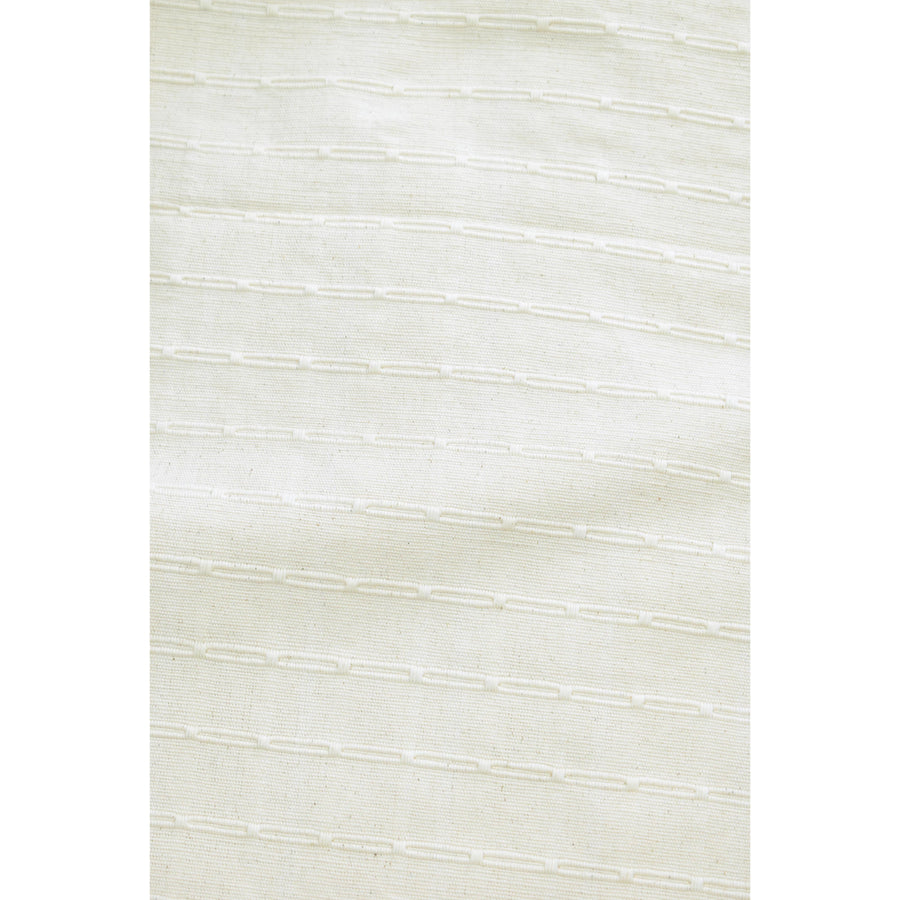 Unbleached, geometric pattern cotton, medium-weight, neutral beige color, natural cotton canvas, pillow supply, Fabric By The Yard PHA156