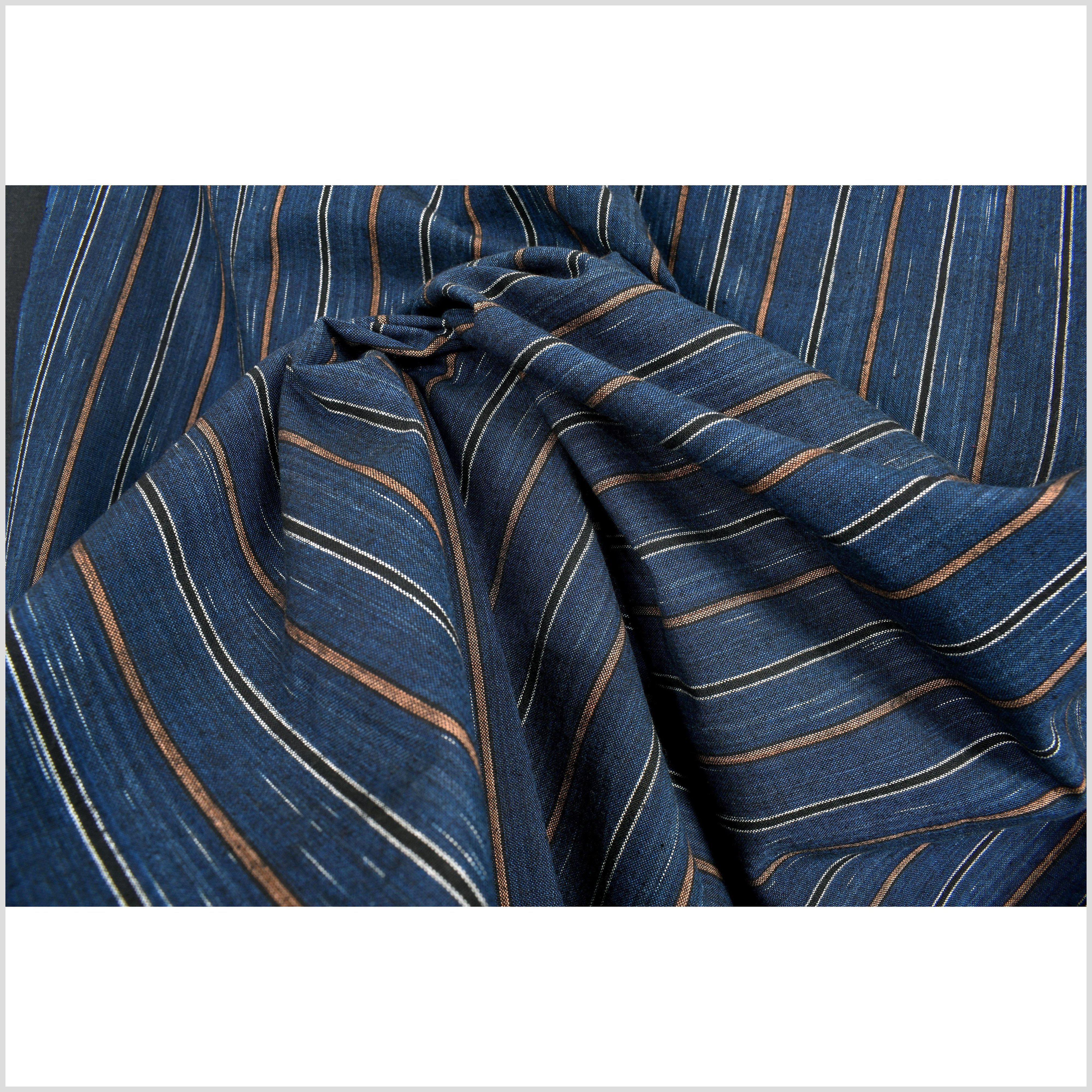 Handwoven-indigo-blue-cotton- Handwoven-indigo-blue-cotton-