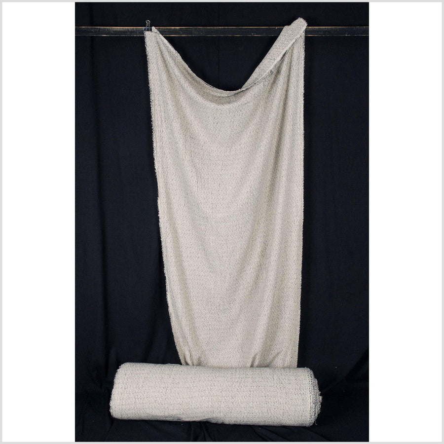 Loose weave cotton muslin fabric, medium-weight cream, off-white color –  Water Air Industry