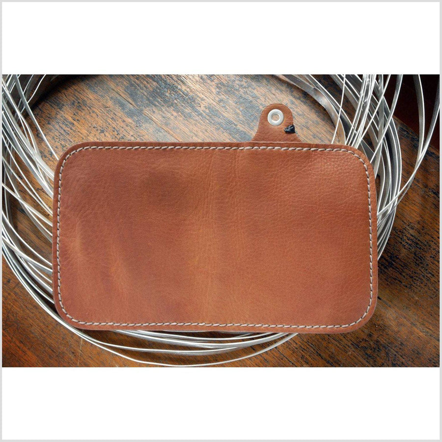 Bifold Leather Chain Wallet